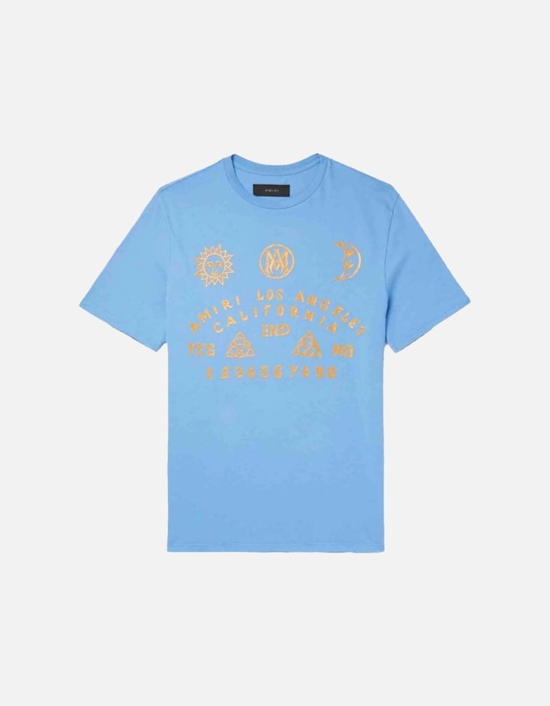 OUIJA BOARD TEE CAROLINA BLUE