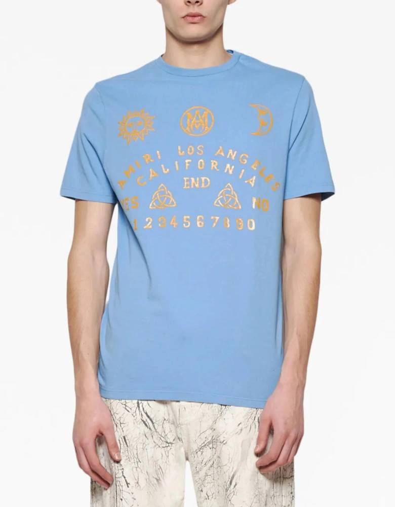 OUIJA BOARD TEE CAROLINA BLUE