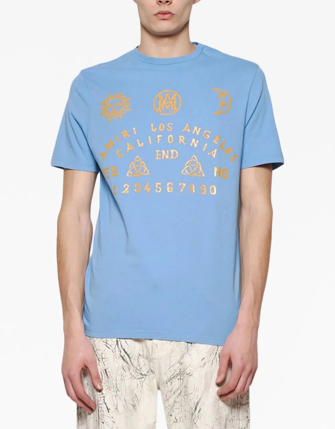 OUIJA BOARD TEE CAROLINA BLUE