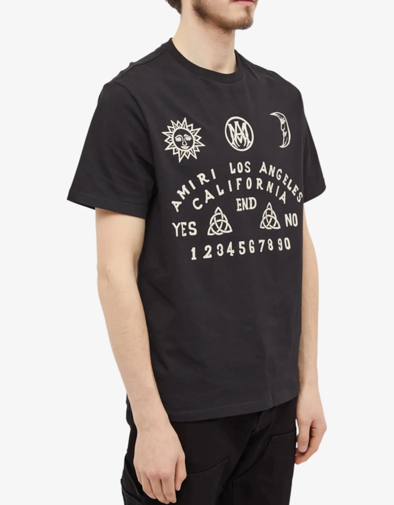OUIJA BOARD TEE BLACK