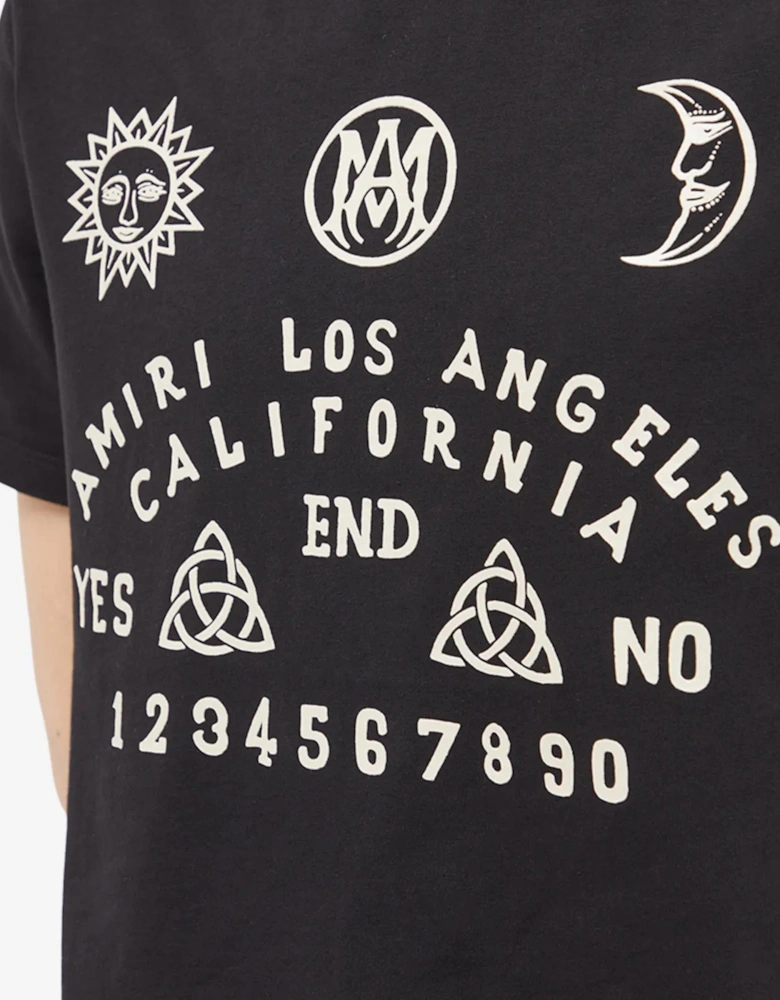 OUIJA BOARD TEE BLACK