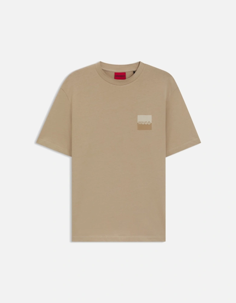 HUGO Dusplito T-Shirt 269 Medium Beige