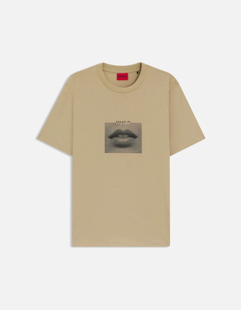 HUGO Deterni T-Shirt 269 Medium Beige