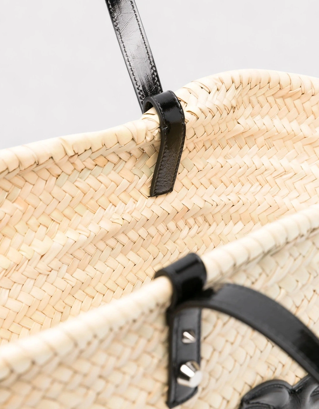 Bucket Bag Beige Black