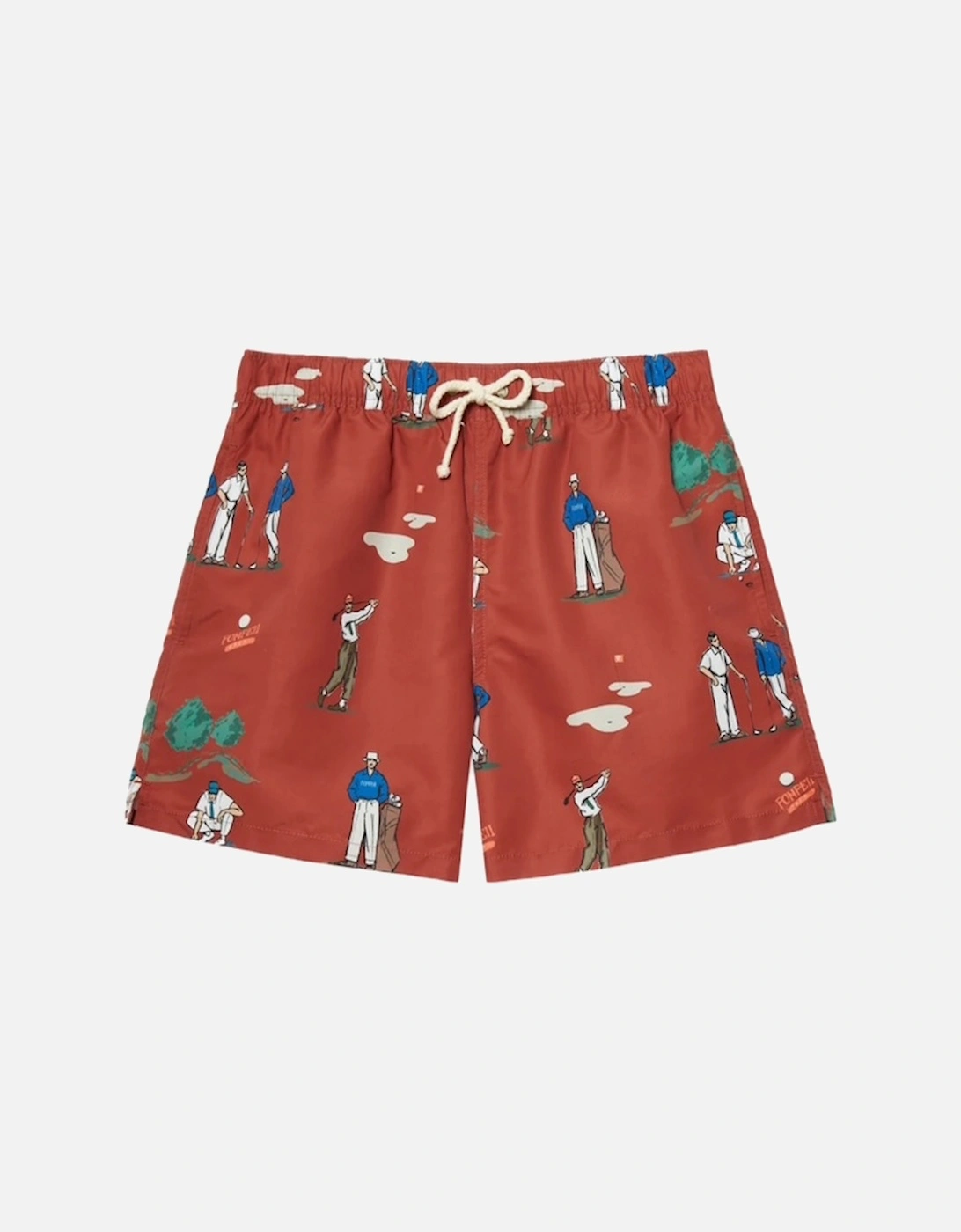 Golf Ruby Red Swim Trunks, 4 of 3