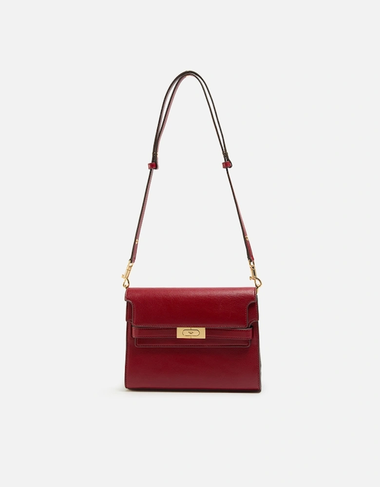 Lee Radziwill Textured Leather Shoulder Bag