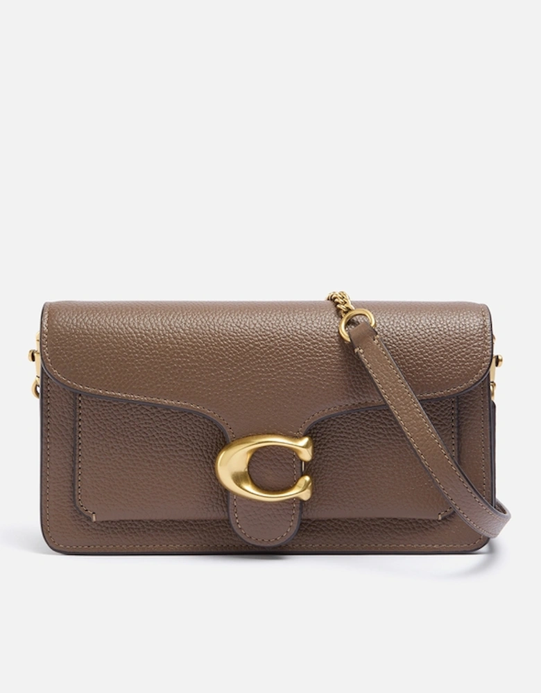 Tabby Chain Leather Clutch Bag