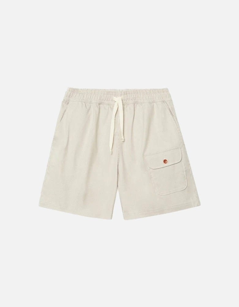 Cargo Striped Shorts Oat