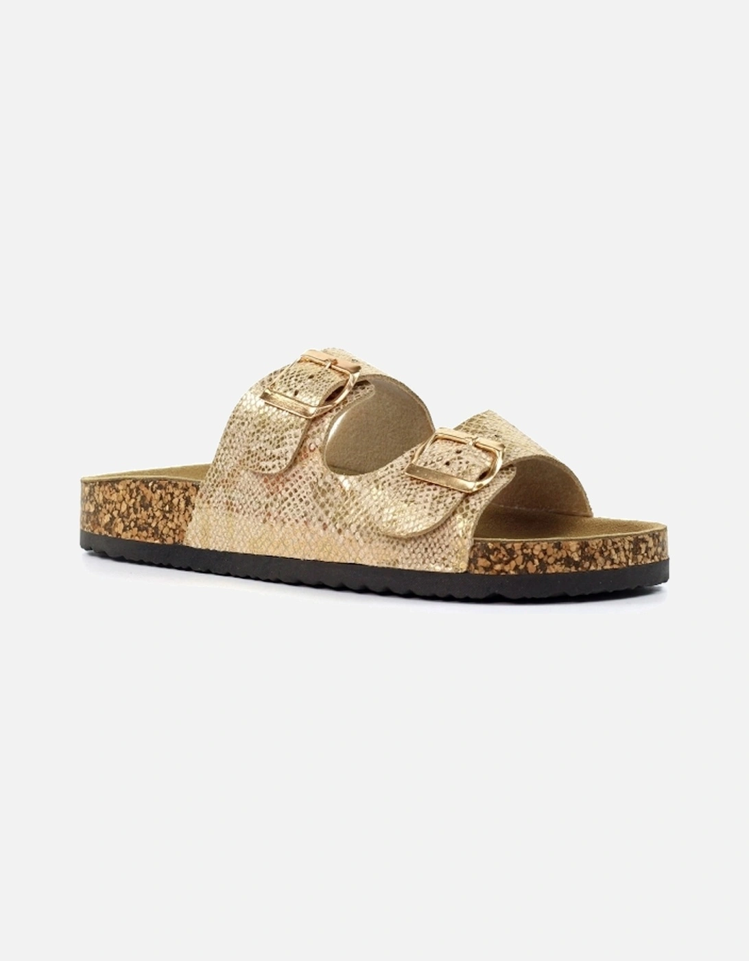 Women's Mykonos Sandal Gold, 9 of 8