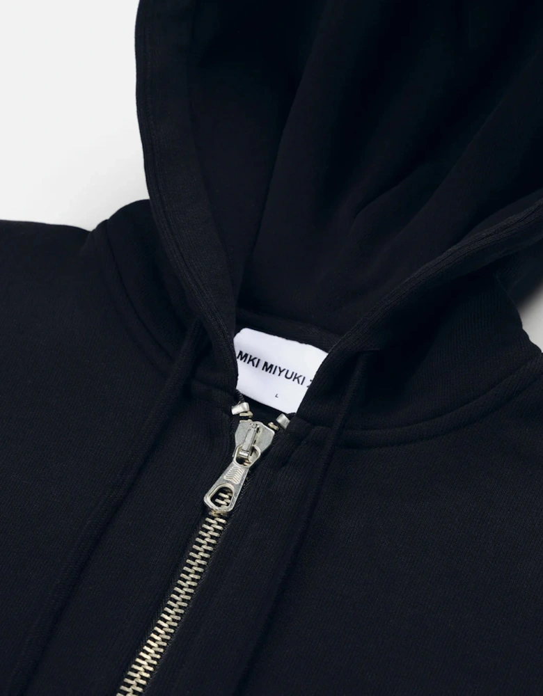 Oversized Uniform Zip Through Hoodie