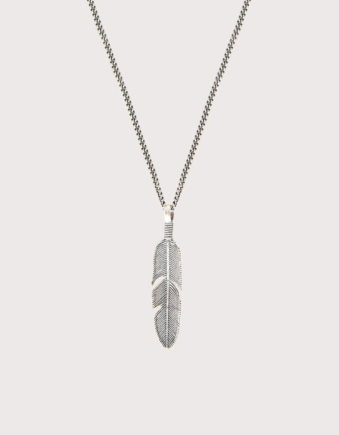 Sterling Silver Ethereal Feather Necklace, 3 of 2
