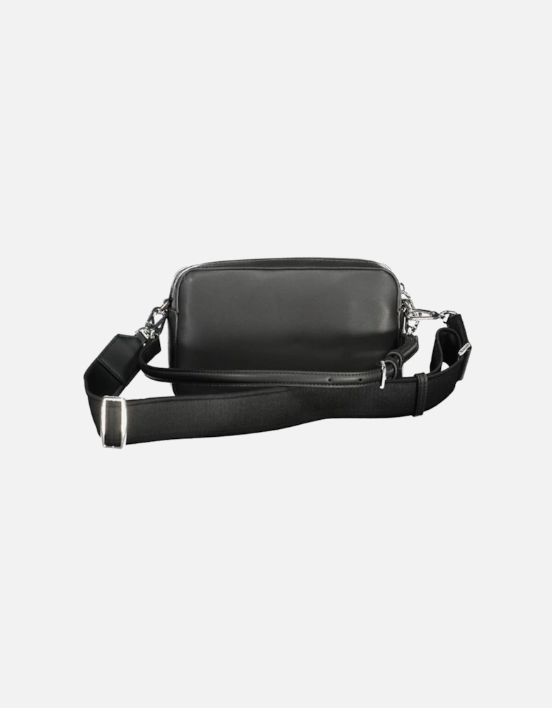 Sustainable Sophisticated Handbag with Zip Closure Women - Black