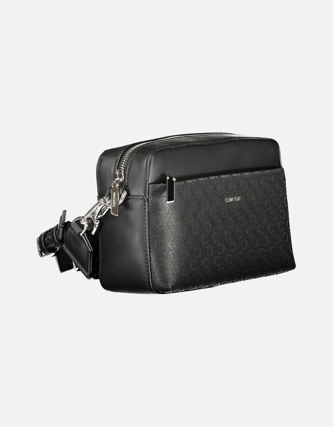 Sustainable Sophisticated Handbag with Zip Closure Women - Black
