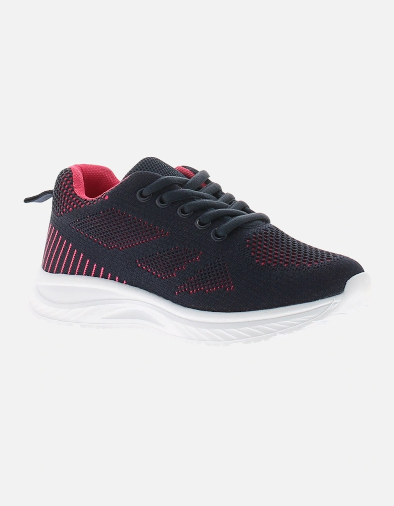 Junior Girls Trainers Alis J Lace Up navy UK Size