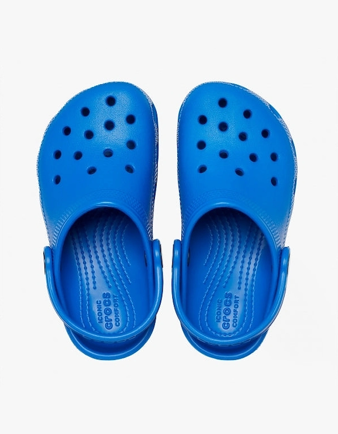 206990-4KZ CLASSIC TODDLER Clogs Blue Bolt