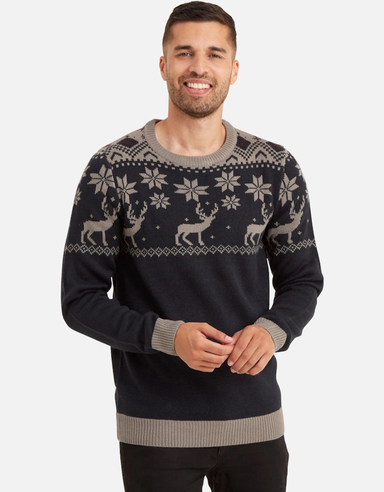 Fair Isle Reindeer Christmas Jumper