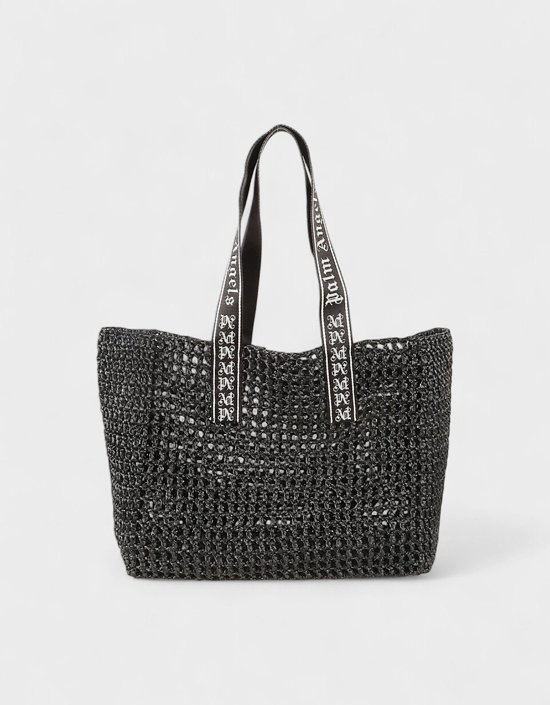 Raffia Tote Bag Black, 5 of 4