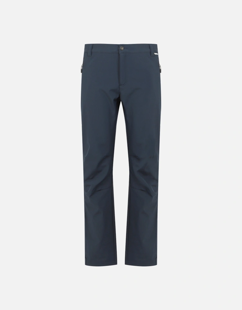 Great Outdoors Mens Adventure Tech Geo II Wind Resistant Short Leg Softshell Trousers
