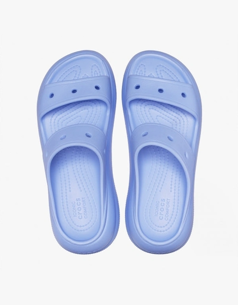 207670-5Q6 CRUSH SANDAL Womens Platform Sliders Moon Jelly