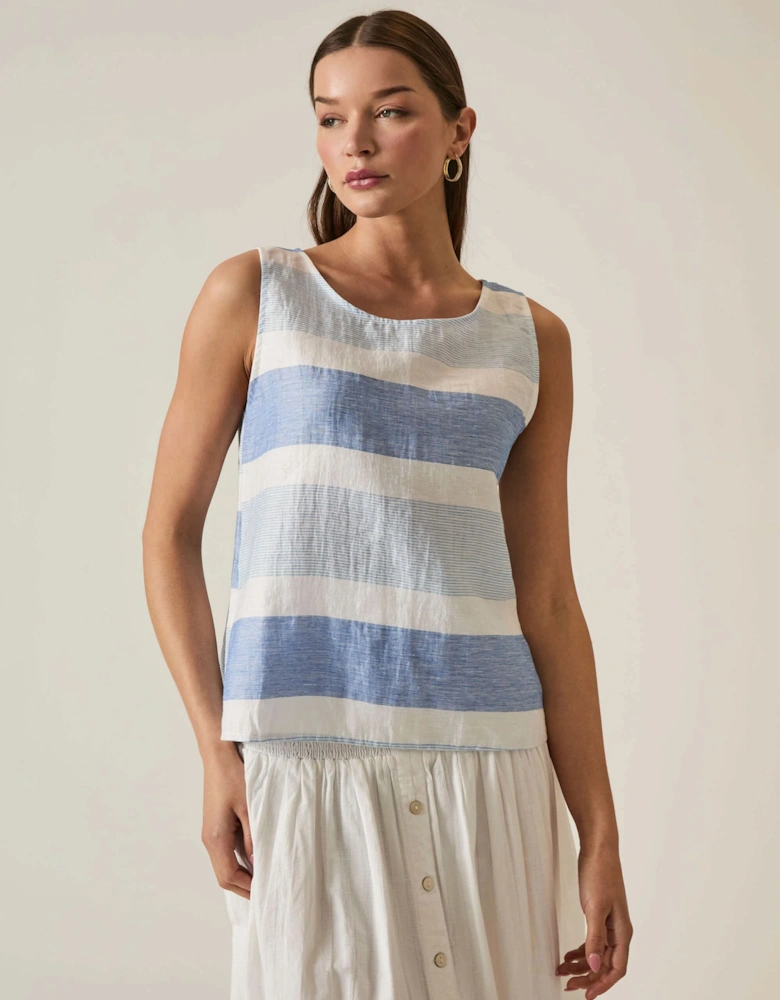 Striped Sleeveless Top - VIP