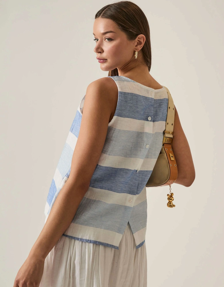 Striped Sleeveless Top - VIP