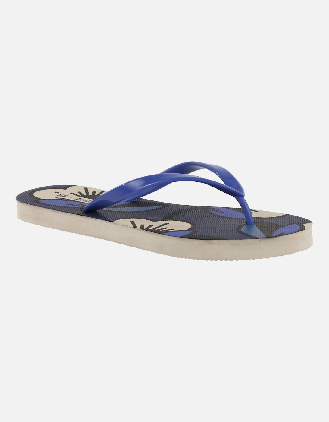 Womens Orla Kiely Cushioned Flip Flops, 2 of 1