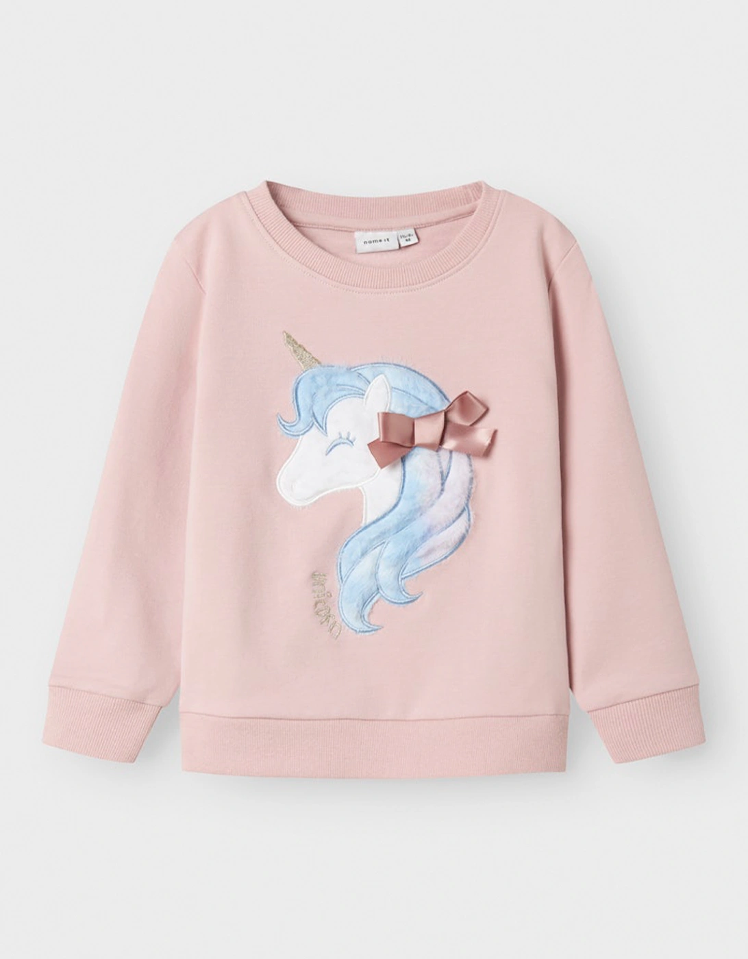 Mini Girl's Kisa Sweatshirt Burnished Lilac, 4 of 3