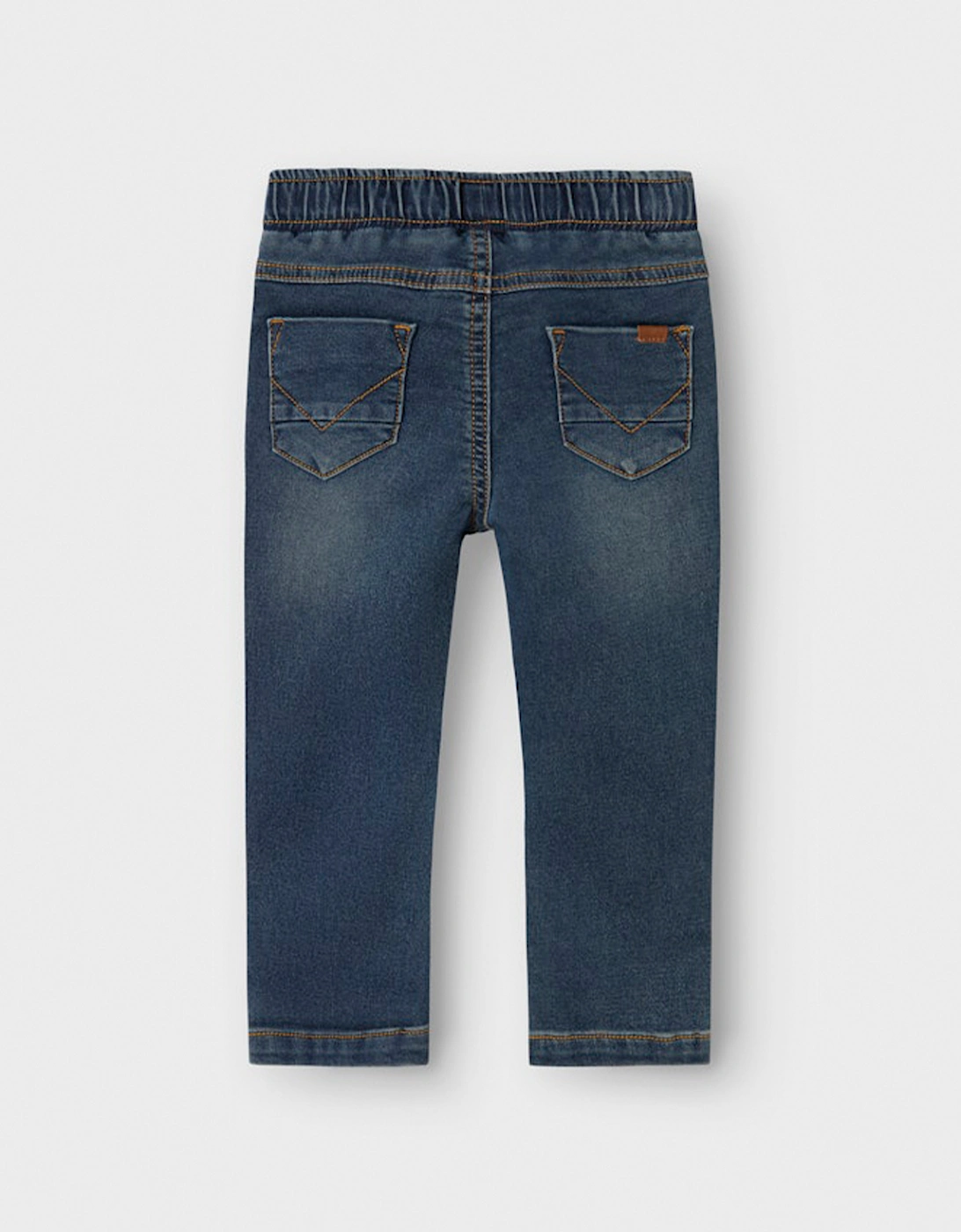 Mini Boy's Ryan Slim Jeans Vintage Dark Blue Denim