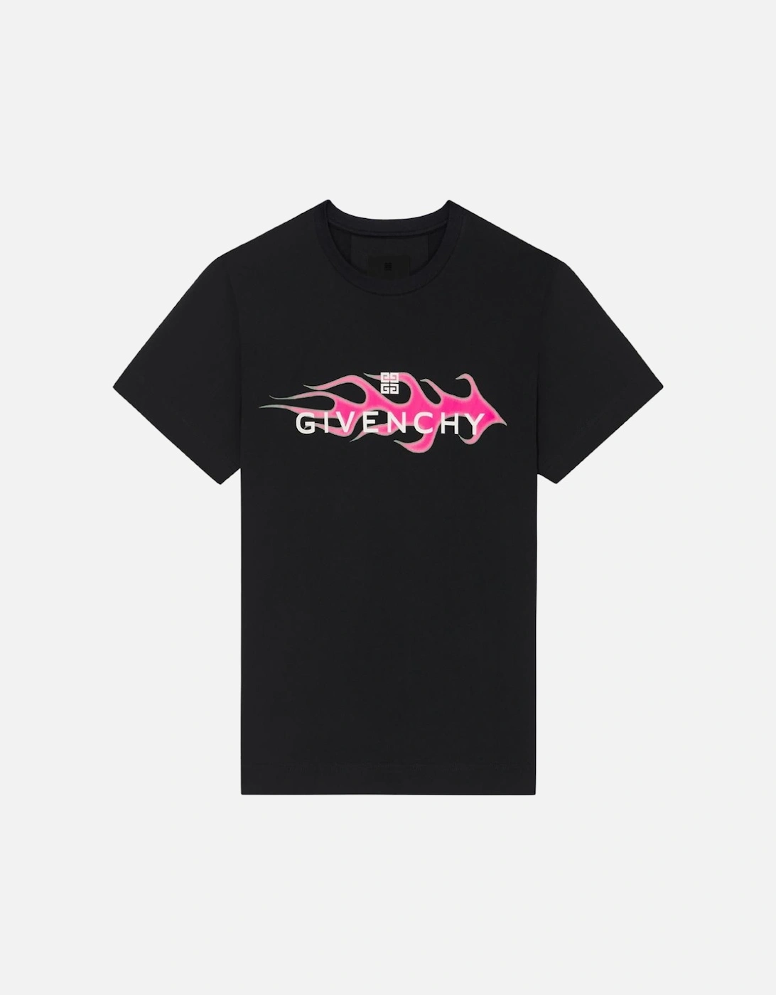 Flames T-Shirt Black, 6 of 5