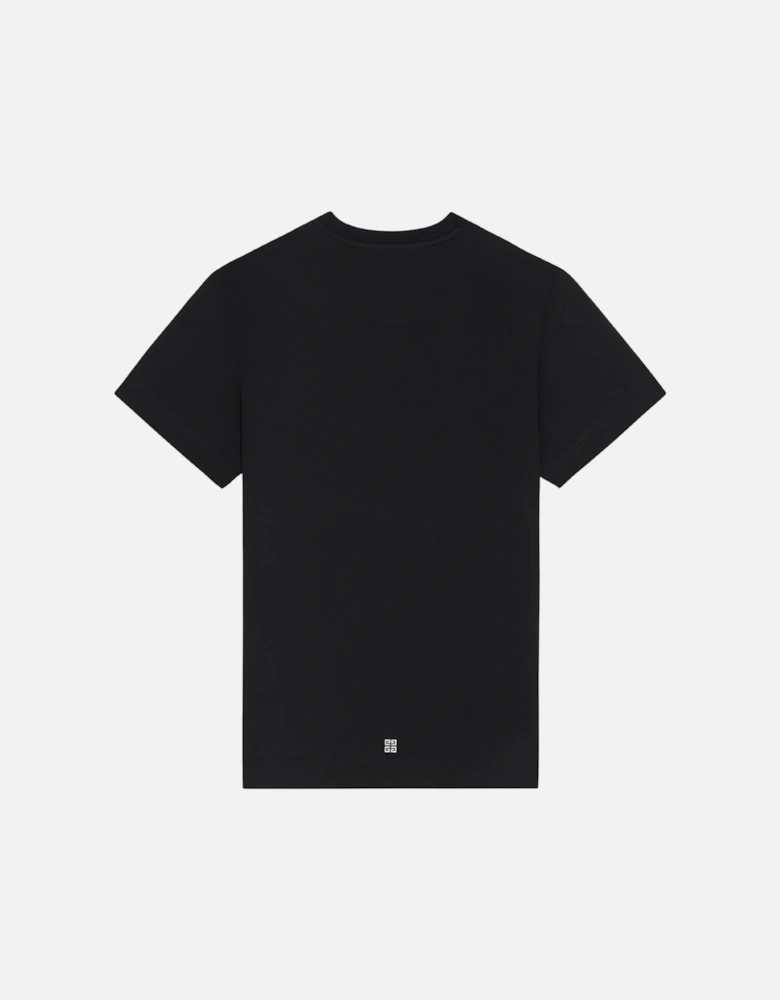 Flames T-Shirt Black