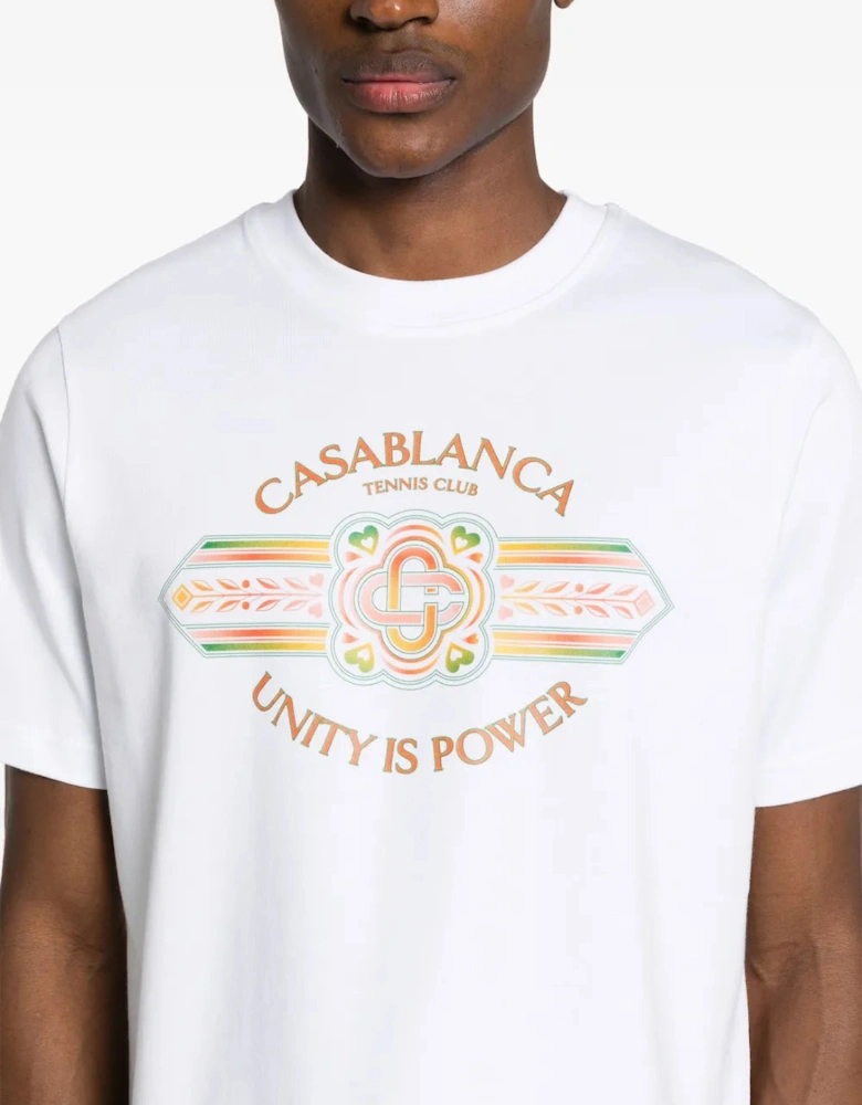 Unity Is Power T-Shirt White