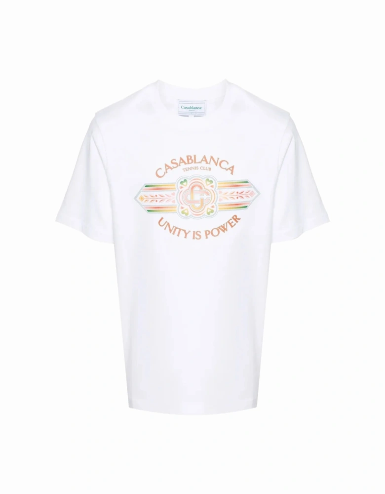 Unity Is Power T-Shirt White