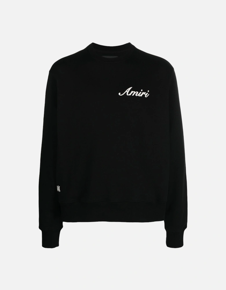 Script Logo Embroidered Sweatshirt