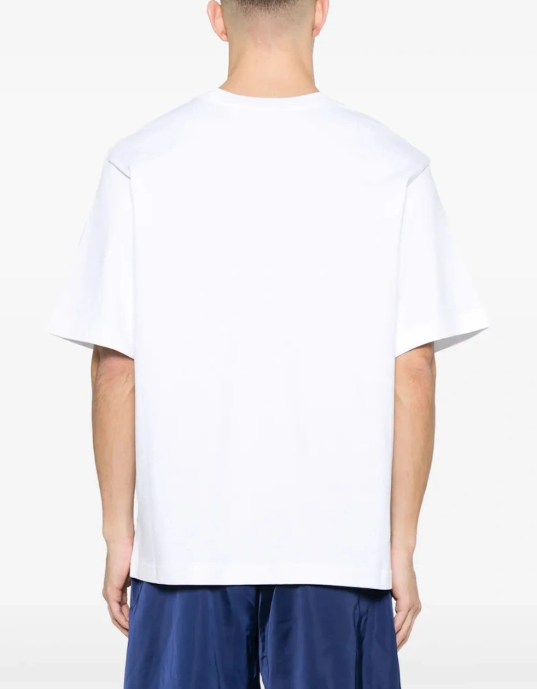 Casa Beach Wave Tropical T-Shirt White