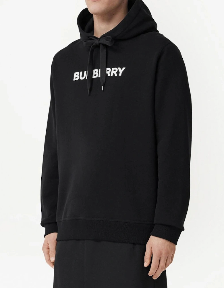 Ansdell Logo Hooded Sweatshirt Black