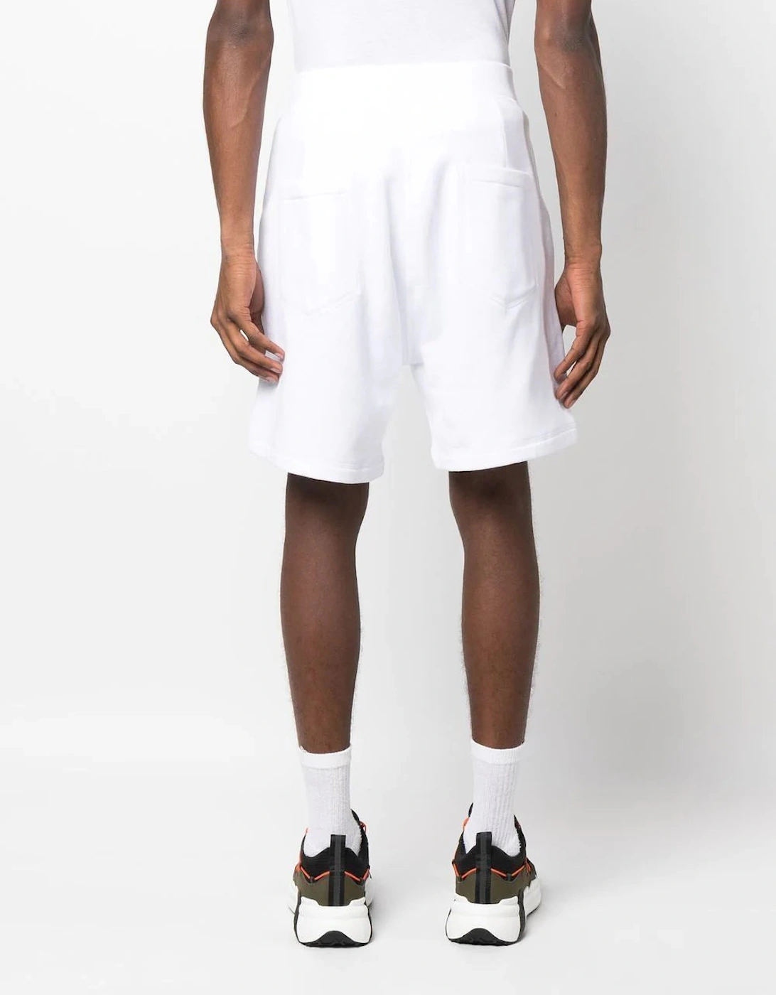 Icon Logo Shorts White