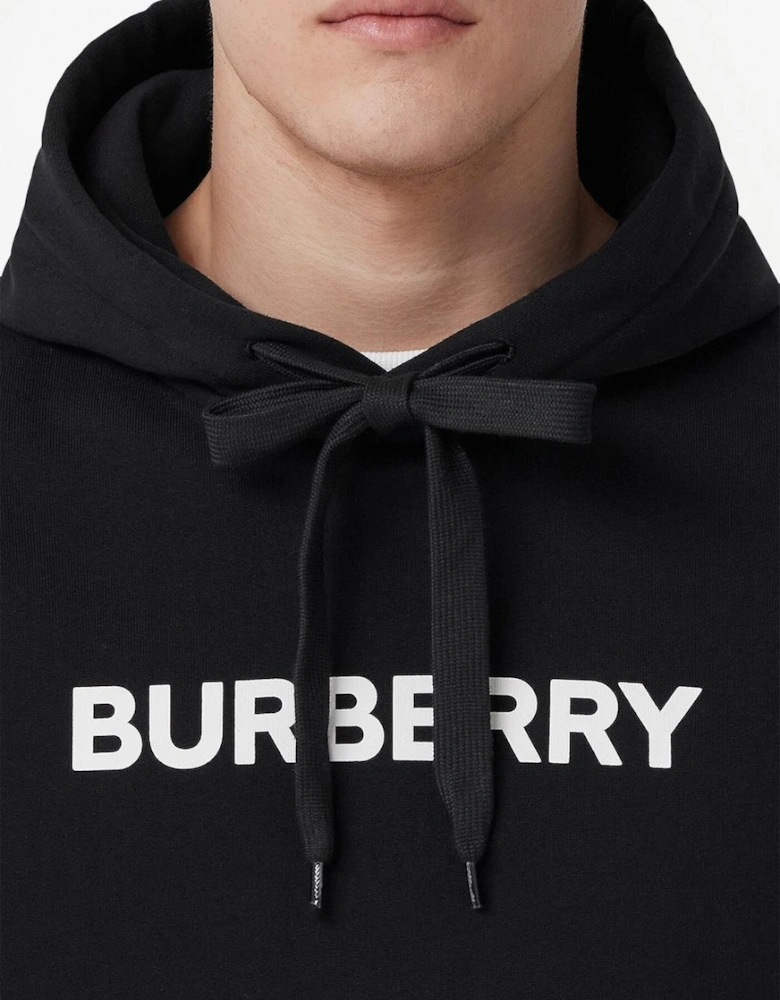 Ansdell Logo Hooded Sweatshirt Black