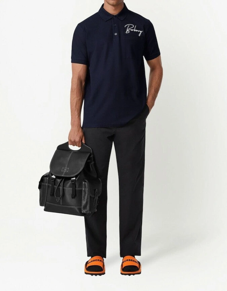 Signature Polo Shirt Navy