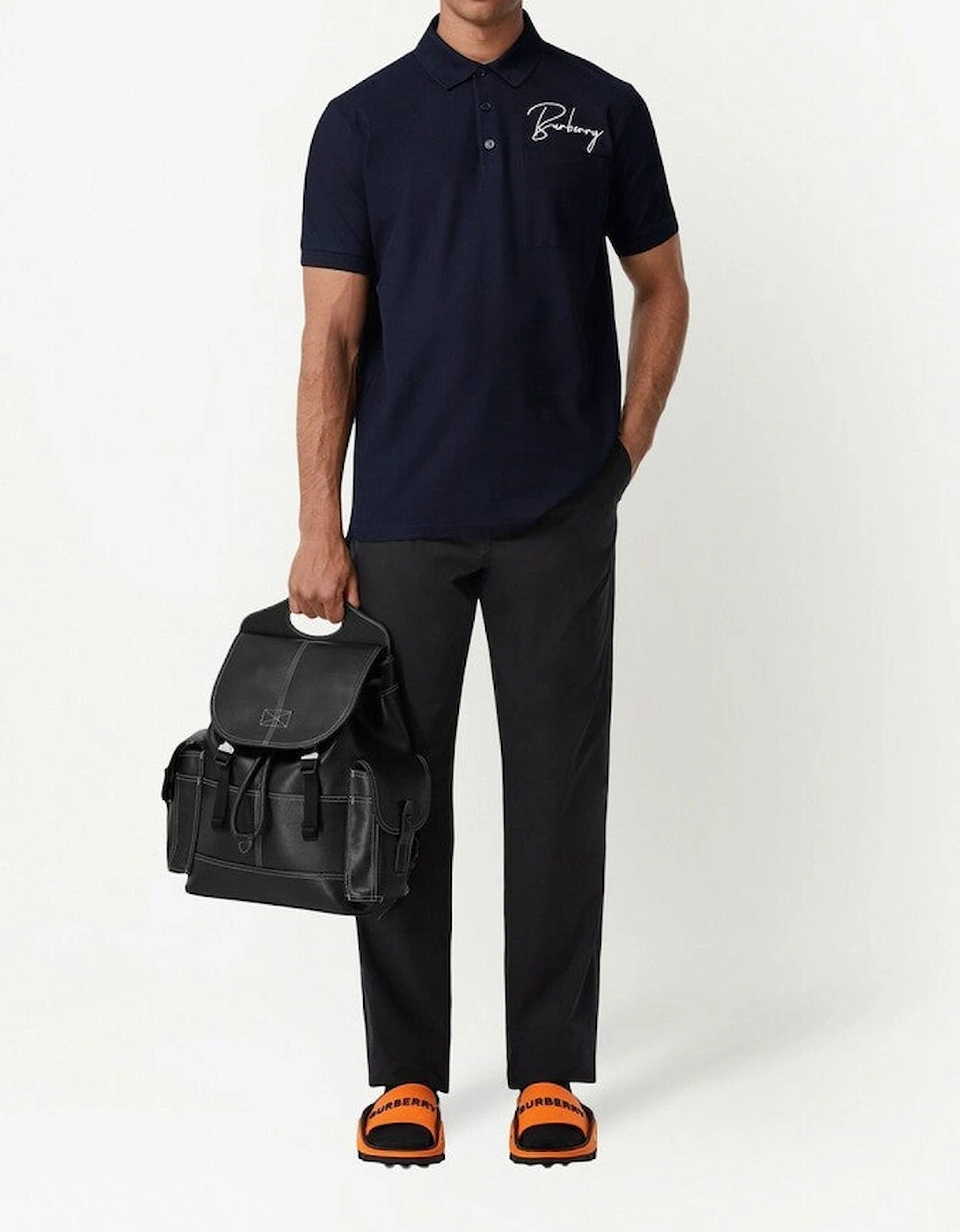 Signature Polo Shirt Navy