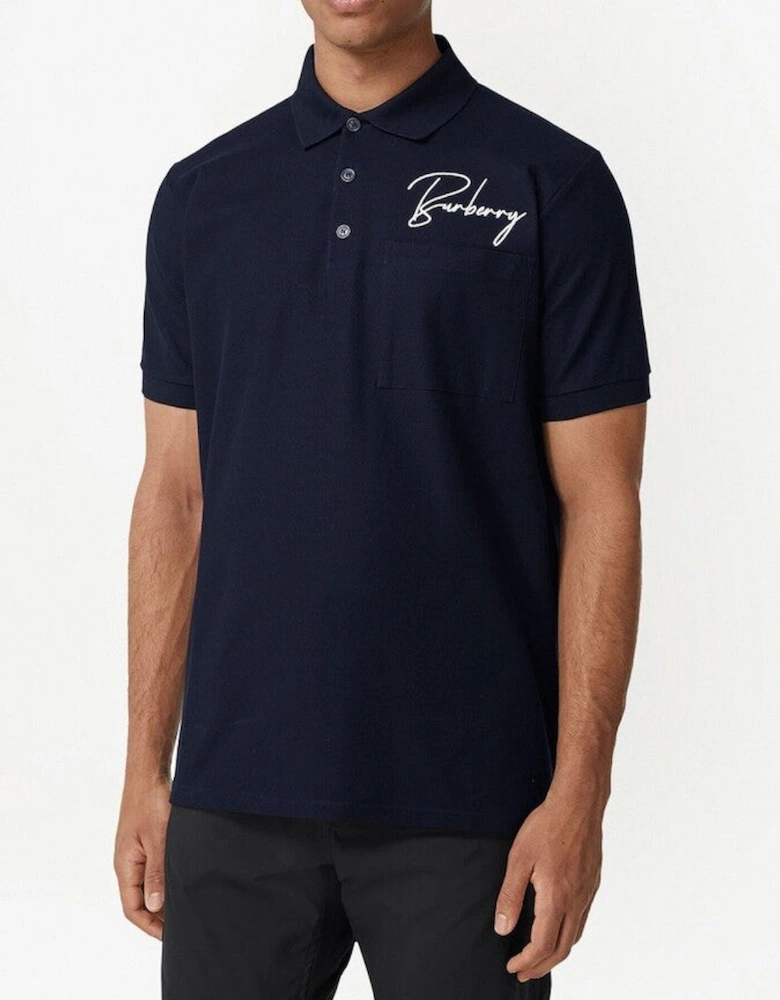 Signature Polo Shirt Navy