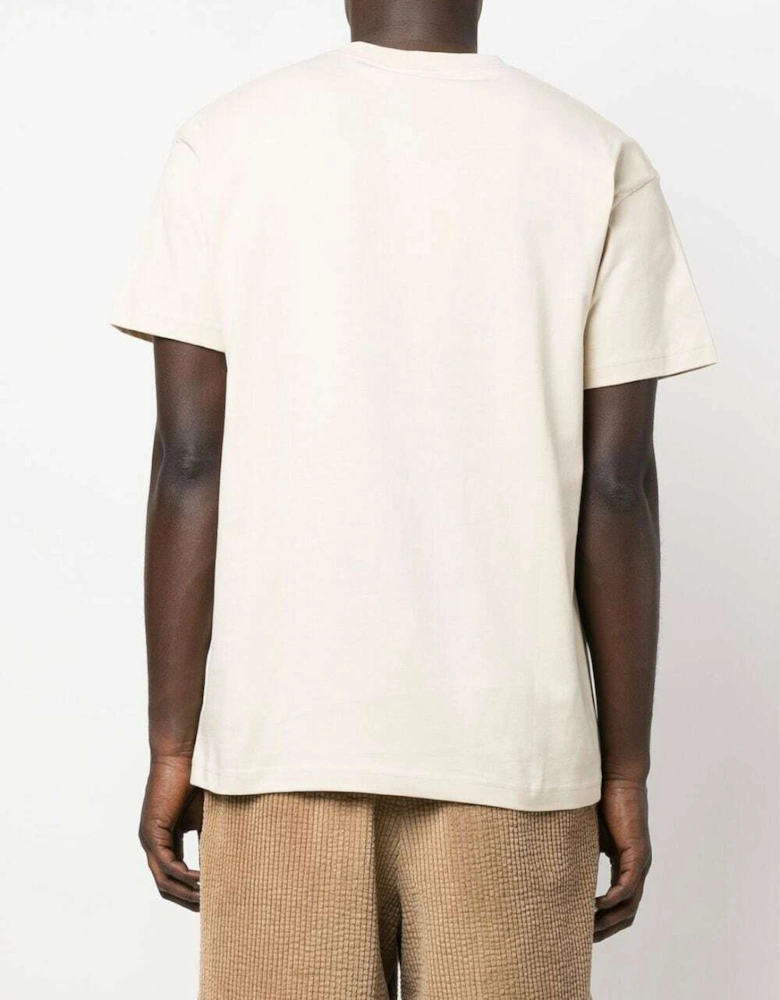 Le T-Shirt Logo Light Beige Tan Neutrals