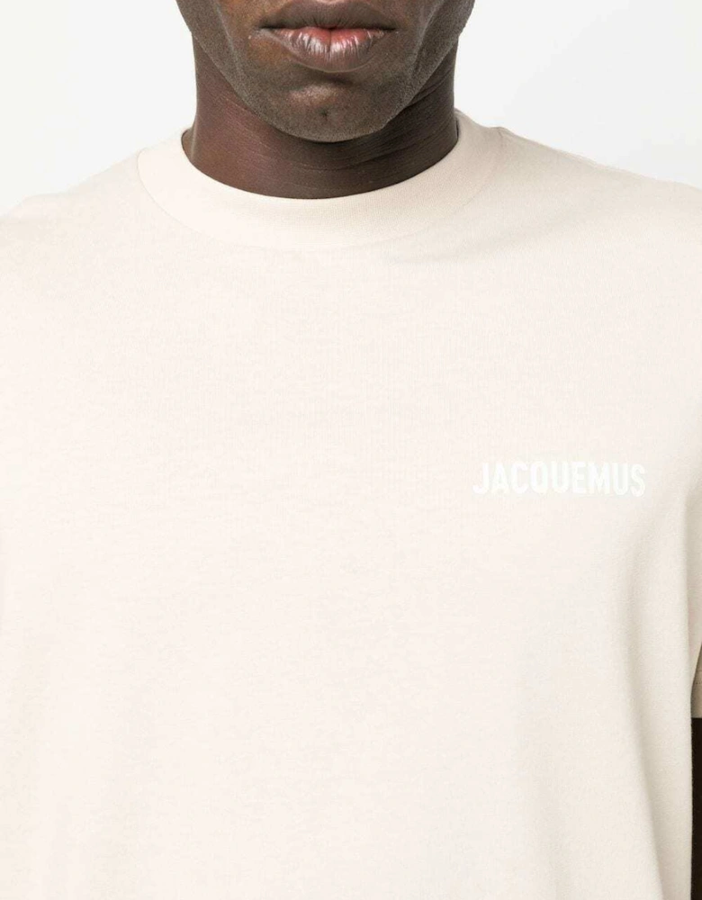Le T-Shirt Logo Light Beige Tan Neutrals