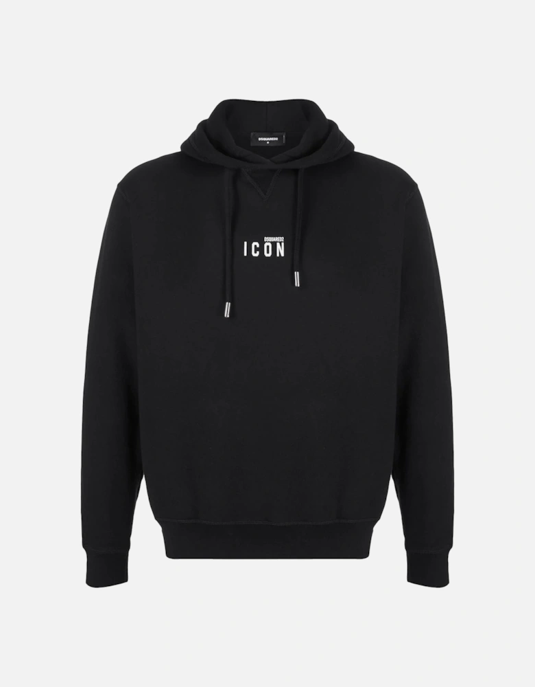 Icon Hooded Sweatshirt Black