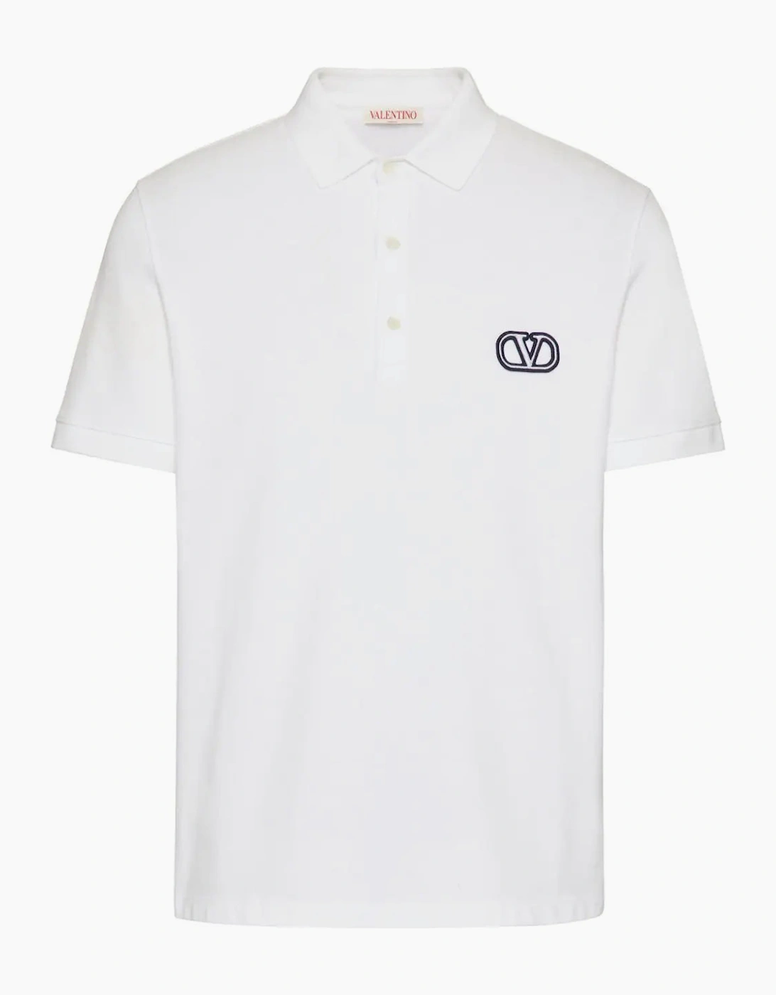 Valentino Men's Valentino VLogo Polo Shirt White