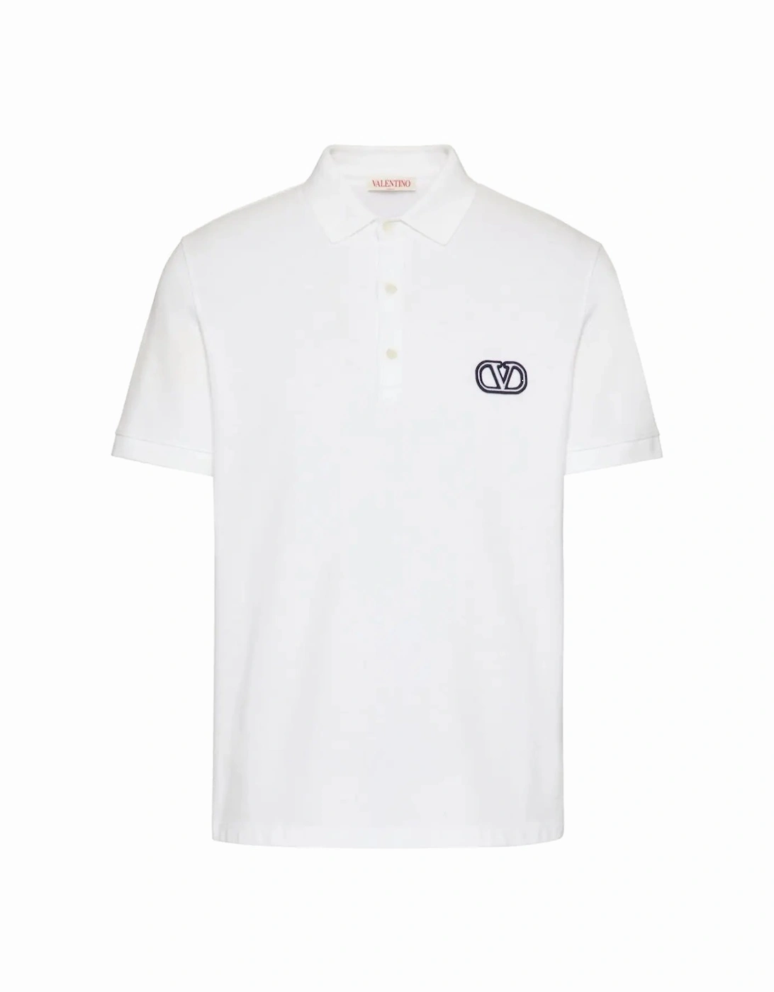 VLogo Polo Shirt White, 5 of 4