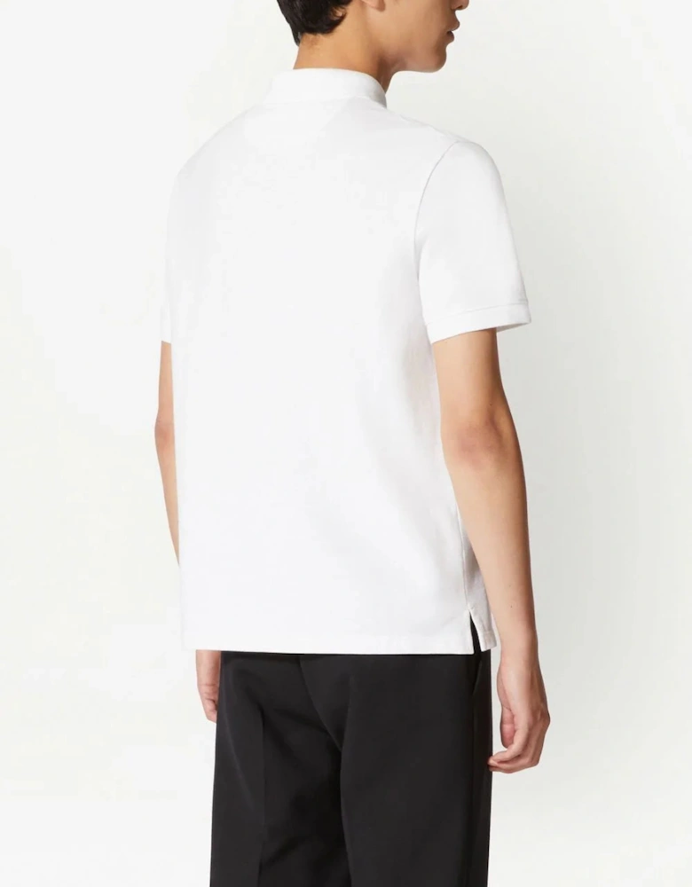 VLogo Polo Shirt White