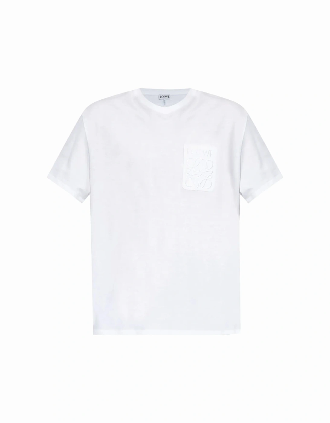 Anagram Pocket Embroidery T-Shirt White, 5 of 4