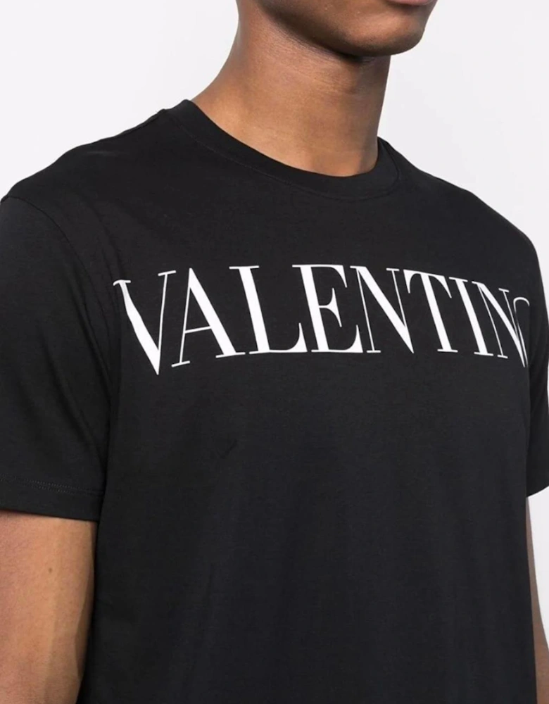Logo Print T-Shirt Black