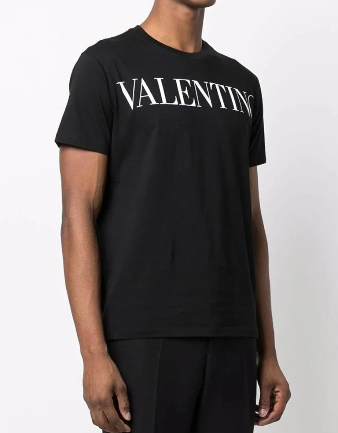 Logo Print T-Shirt Black