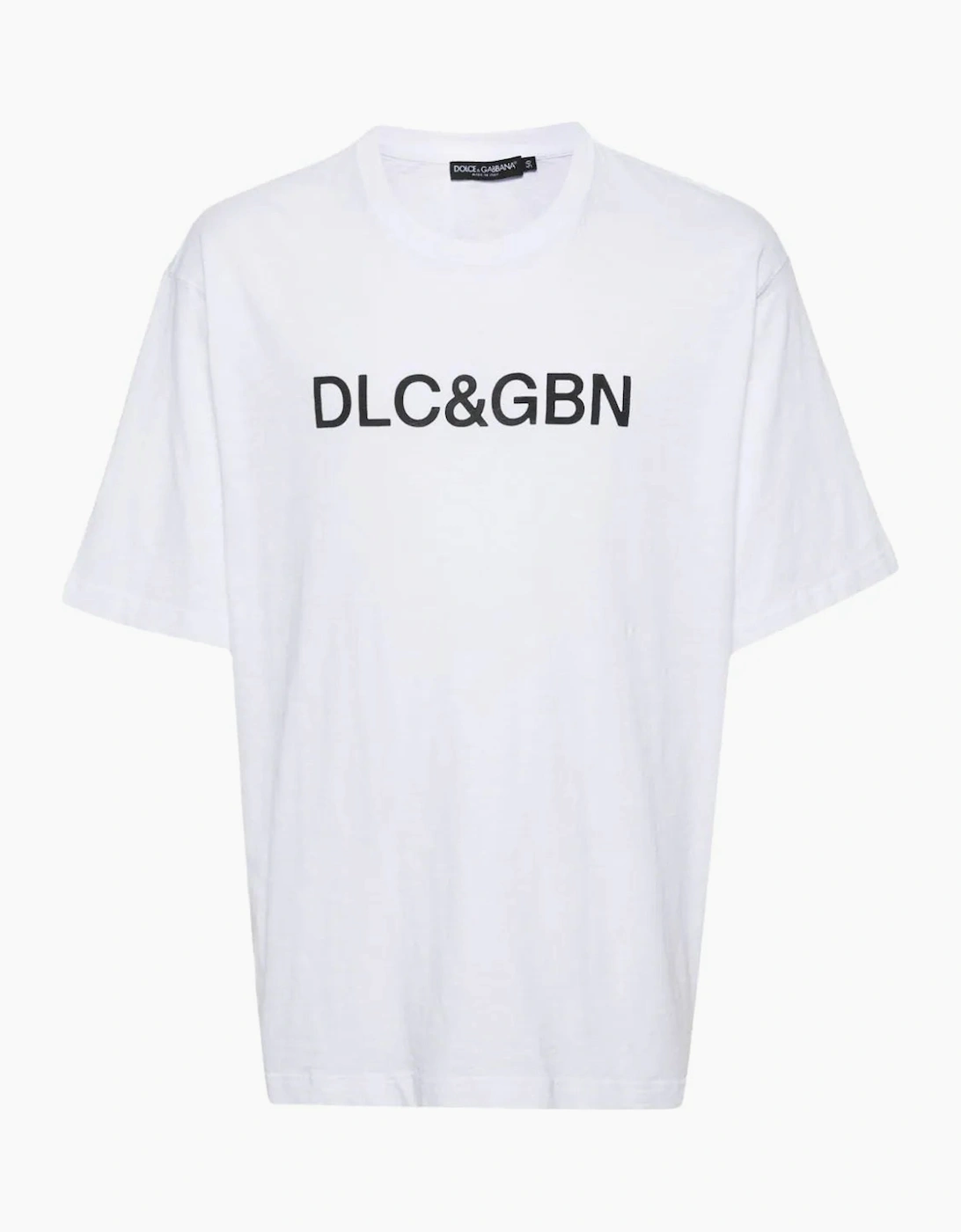 Dolce & Gabbana Men's Dolce & Gabbana Logo Print T-Shirt - White